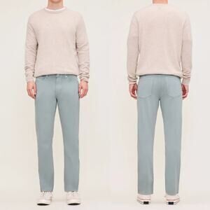 NWT DL1961 Russell DL Ultimate Twill Slim Straight Pant Rainwater Mens Size 34